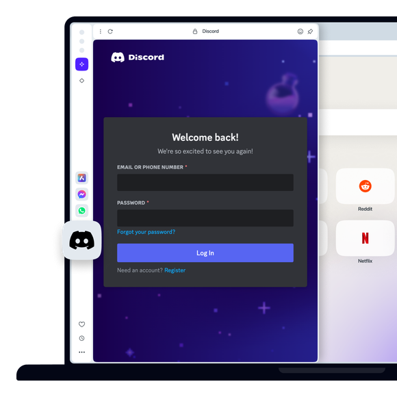 Connect to Discord