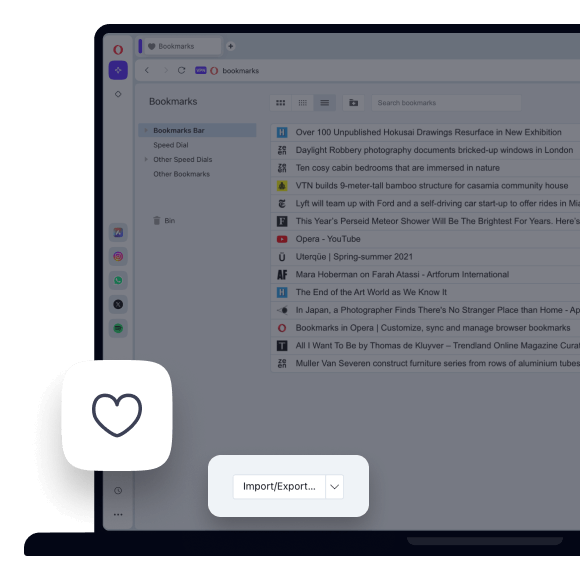 Import your data
