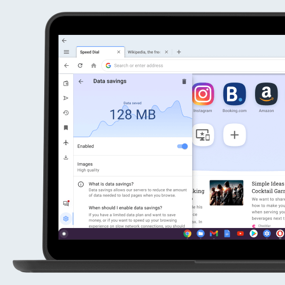 Save time and data